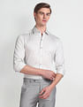 Arrow Manhattan Slim Fit Twill Formal Shirt