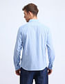 Flying Machine Slim Fit Solid Cotton Shirt