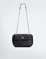 U.S. Polo Assn. Women Chain Strap Chevron Quilted Sling Bag