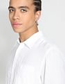 Flying Machine Linen Slim Fit Shirt