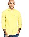 U.S. Polo Assn. Patch Pocket Solid Casual Shirt