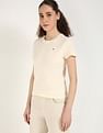 Tommy Hilfiger Solid Regular-Fit Cotton T-Shirt