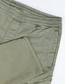Flying Machine Mid Rise Solid Trousers