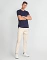 Flying Machine Slim Tapered Solid Trousers