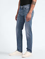 Flying Machine Freddie Slim Straight Fit Stone Wash Jeans