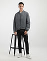 Calvin Klein Jeans Regular Fit Solid Casual Jacket