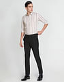 Arrow Newyork Point Collar Vertical Stripe Shirt