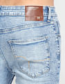 Flying Machine Morrison Skinny Cropped Fit Distressed Jeans