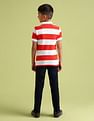 U.S. Polo Assn. Kids Boys Vertical Striped Polo Shirt
