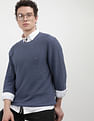 Tommy Hilfiger Oval Structure Crew Neck Sweater