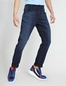 Flying Machine Slash Slim Tapered Mid Rise Jeans