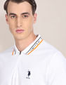 U.S. Polo Assn. Pure Cotton Solid Polo Shirt
