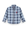 U.S. Polo Assn. Kids Boys Tartan Check Oxford Shirt