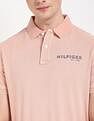 Tommy Hilfiger Solid Regular-Fit Cotton Polo Shirt