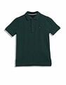 Tommy Hilfiger Kids Boys Solid Regular-Fit Cotton Polo T-Shirt