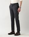 Arrow Newyork Mid Rise Slim Fit Autoflex Trousers