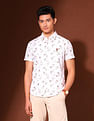 U.S. Polo Assn. Denim Co. Tropical Printed Working Holiday Shirt
