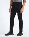 Flying Machine Mid Rise Slash Slim Tapered Jeans