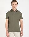 Tommy Hilfiger Solid Regular-Fit Cotton Polo Shirt