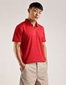 Calvin Klein Jeans Solid Regular-Fit Cotton Polo T-Shirt