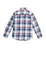 U.S. Polo Assn. Kids Boys Plaid Checked Regular Fit Shirt