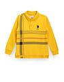 U.S. Polo Assn. Kids Boys Placement Striped Polo Shirt
