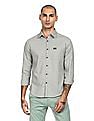 U.S. Polo Assn. Denim Co. Spread Collar Solid Casual Shirt