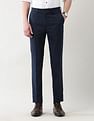 Arrow Newyork Mid Rise Slim Fit Autoflex Trousers