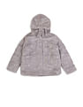 U.S. Polo Assn. Kids Girls Longline Fur Jacket