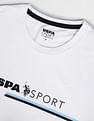 USPA Active Slim Fit Brand Print T-Shirt