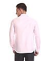 USPA Tailored French Placket Patterned Shirt