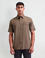 Arrow Sport Horizontal Striped Slim Fit Shirt