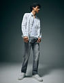 Flying Machine F-Jango Straight Fit Stone Washed Jeans