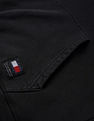 Tommy Hilfiger Washed Brand Printed Hooded Sweatshirt