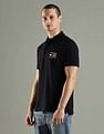 Tommy Hilfiger Solid Regular Fit Cotton Polo T-Shirt