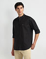 Arrow Sport Mandarin Collar Cotton Shirt