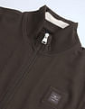 Flying Machine Regular Fit Solid Sweatshirt