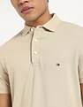 Tommy Hilfiger Solid Slim-Fit Cotton Polo Shirt