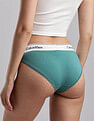Calvin Klein Underwear Womens Blue Solid Panties